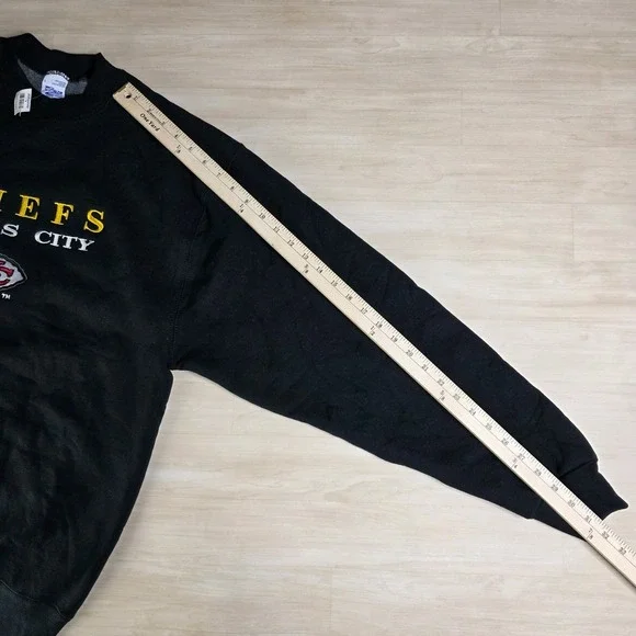 Vintage Salem Sportswear Kansas City Chiefs Embroidered Sweatshirt Size XL NEW - Picture 5 of 6